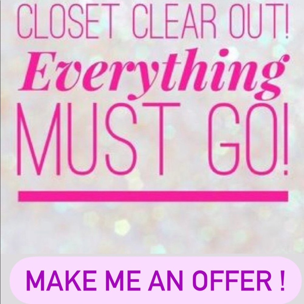 Everything must go! Send me an offer